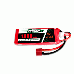 Hd POWER 1800mAh 35C 3S 11.1V lipooperatur